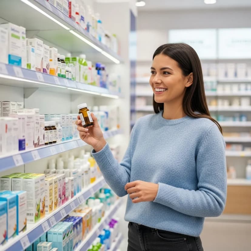 Pharmacist delivering medications to a Monroe home.